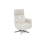 Relaxfauteuil Elst - relaxfauteuils - Wit, Huis en Inrichting, Nieuw, Wit, Stof