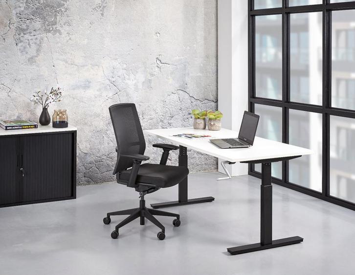 TurnUp SF2 slinger bureau, 160x80cm, Zakelijke goederen, Kantoor en Winkelinrichting | Kantoormeubilair en Inrichting, Ophalen of Verzenden