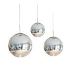 Artdelight Design Hanglamp Glasbol verchroomd HL8030CH Ø30cm