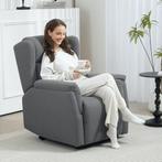 TRUUSK Relaxstoel Met Ligfunctie - TV-stoel Met Pocketvering, Verzenden, Nieuw
