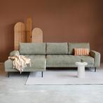 *WOONWINKEL* PEPP Interiors Oreo Hoekbank Groengrijs, Verzenden, Nieuw
