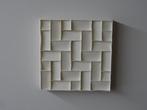 Hans Meeuwsen - 2025 - 93 Wit minimalistisch wandrelief, Antiek en Kunst