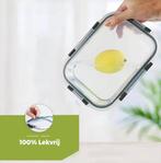 HI NATURE™ Vershoudbakjes set Glas - Meal Prep Bakjes -, Ophalen of Verzenden, Zo goed als nieuw