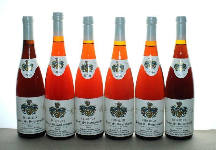 1974 Auslese Binger St. Rochuskapelle, Septimer + Huxelrebe, Verzamelen, Wijnen