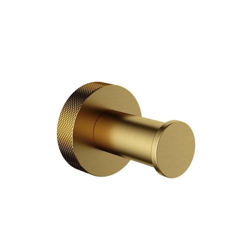 Handdoekhaak Hotbath Cobber X Geborsteld Messing PVD, Doe-het-zelf en Verbouw, Sanitair, Bad, Nieuw, Ophalen of Verzenden