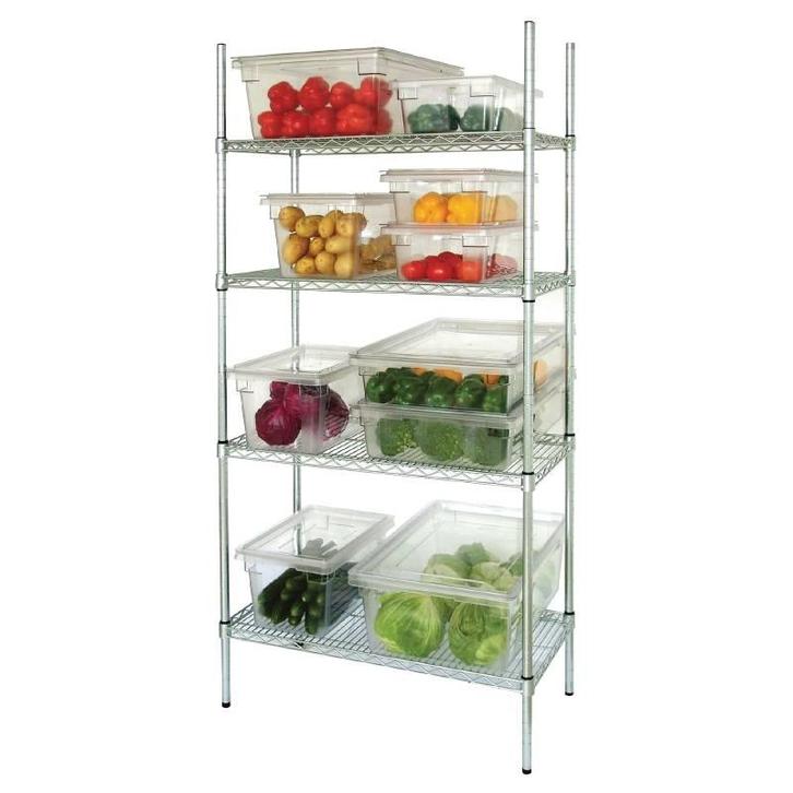Voorraadrek 183(H)x91,5(B)x45,7 cm. HorecaTraders, Zakelijke goederen, Horeca | Meubilair en Inrichting, Verzenden