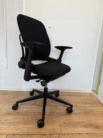 Refurbished Steelcase Leap V2 Zwart (Actiemodel), Huis en Inrichting, Bureaustoelen, Verzenden, Zwart, Zo goed als nieuw, Bureaustoel