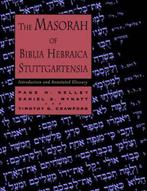 The Masorah of Biblia Hebraica Stuttgartensia 9780802843630, Verzenden, Gelezen, Page H. Kelley