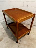 Serveerwagen - Met de mogelijkheid van vergroting - Teak, Antiek en Kunst