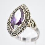 Zonder Minimumprijs - Ring Zilver - 9.00ct. tw. Alexandriet, Nieuw