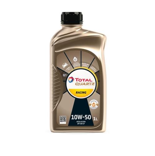 Total Quartz Racing 10W50 1 Liter, Auto diversen, Onderhoudsmiddelen, Ophalen of Verzenden