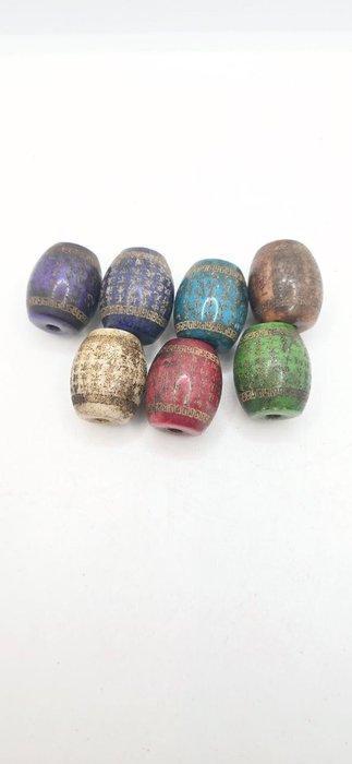 Kraal - Cuentas Dzi 10 zinnen., Antiek en Kunst, Curiosa en Brocante