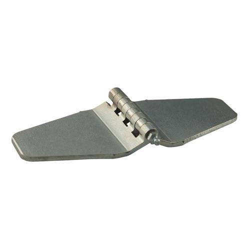Novio Vlinderscharnier met smeernippel 80 x 230mm, Auto diversen, Aanhangwagen-onderdelen, Ophalen of Verzenden