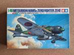 Tamiya 61027 Mitsubishi A6M5c Zero Fighter (Zeke) 1:48, Hobby en Vrije tijd, Modelbouw | Vliegtuigen en Helikopters, Verzenden