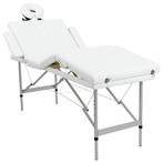 vidaXL Massagetafel inklapbaar met aluminium frame (vier, Verzenden, Nieuw