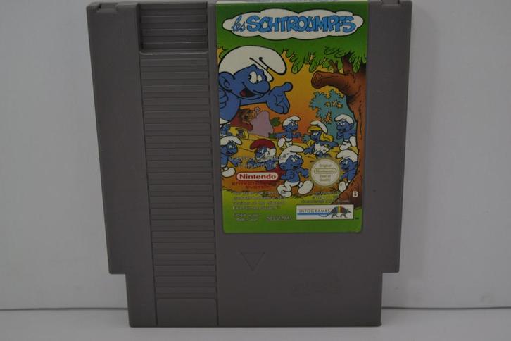 Les Schtroumpfs - De Smurfen (NES FRA), Spelcomputers en Games, Games | Nintendo NES, 1 speler, Zo goed als nieuw, Verzenden