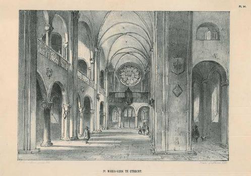 Zicht op Utrecht, Antiek en Kunst, Kunst | Etsen en Gravures