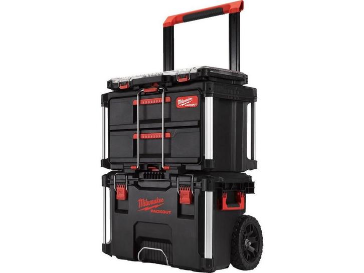 Milwaukee PACKOUT™ - Startset - 2 LadeBox + 3 Opbergkoffer, Huis en Inrichting, Woonaccessoires | Overige, Nieuw, Verzenden