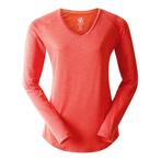 -41% Dare2b  Dare2b Dames discern t-shirt met lange mouwen, Verzenden, Nieuw, Oranje