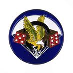 Metalen logo/schildje 506PIR Adelaar en dobbelstenen - rond, Ophalen of Verzenden, Nieuw