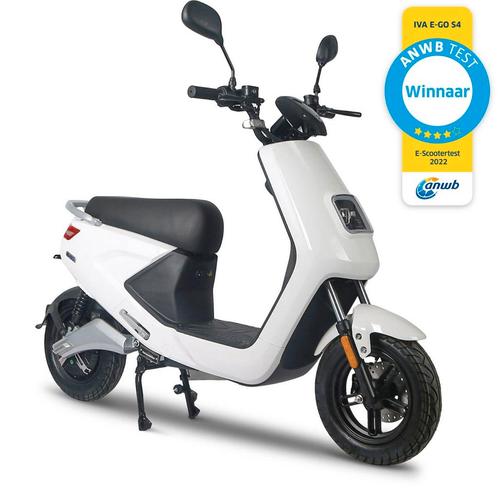IVA E-GO S4 Wit, Fietsen en Brommers, Scooters | Overige merken, Nieuw, Maximaal 45 km/u, Ophalen of Verzenden