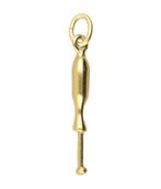 Gouden Kantklos ketting hanger, Verzenden, Nieuw