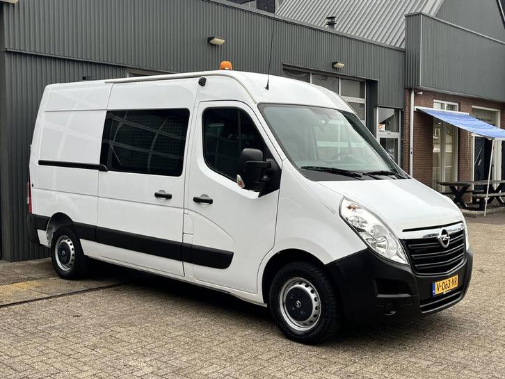 Opel Movano 2.3 CDTI BiTurbo L2H2, Auto's, Bestelauto's, Onderhoudsboekje, Lease, Overige kleuren, Automaat, Wit, Financial lease