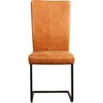 Leren eetkamerstoel Dare - Vintage Cognac (cognac) -, Huis en Inrichting, Overige kleuren, Nieuw, Leer, Ophalen of Verzenden