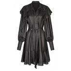 Marc Aurel • zwarte glimmende jurk • 36, Kleding | Dames, Jurken, Marc Aurel, Verzenden, Zwart, Nieuw