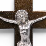 Crucifix - .925 zilver - 1950-1960 - Christus aan het kruis