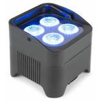 Retourdeal - BeamZ BBP94 Uplight PAR spot op accu met 4x 10W, Muziek en Instrumenten, Licht en Laser, Verzenden, Zo goed als nieuw