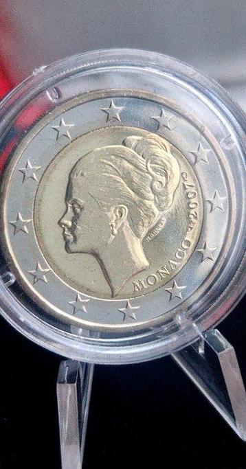 Monaco. 2 Euro 2007 Grace Kelly beschikbaar voor biedingen