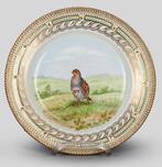 Royal Copenhagen - Bord - Fauna Danica - 24 kt goud - Perdix