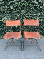 Stoel (2) - Smeedijzer - Set van Safari Stoelen