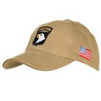 Baseball cap 101st Airborne Geborduurd Logo en Amerikaanse V, Ophalen of Verzenden, Nieuw