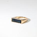 Zegelring - 18 karaat Geel goud - 2.64ct. tw. Toermalijn -, Sieraden, Tassen en Uiterlijk, Antieke sieraden