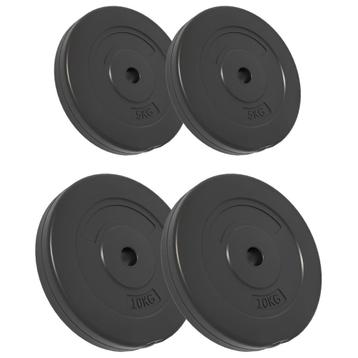 Halterschijven 4 stuks 30kg - Retourdeal - Krachttraining... beschikbaar voor biedingen