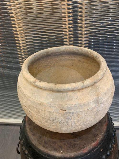 Oud-Chinees, Han-dynastie Terracotta Sferische vaas - 19.4, Antiek en Kunst, Antiek | Overige Antiek