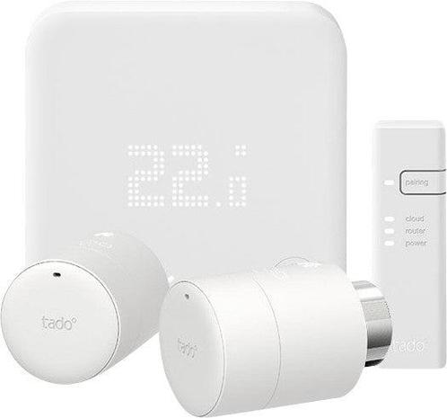Tado Slimme Thermostaat V3+ startpakket + 2 Thermostaten, Doe-het-zelf en Verbouw, Thermostaten, Verzenden
