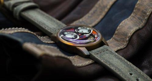 SWISSORA Engineering Timepieces - Happy Freak - Handmade, Sieraden, Tassen en Uiterlijk, Horloges | Heren