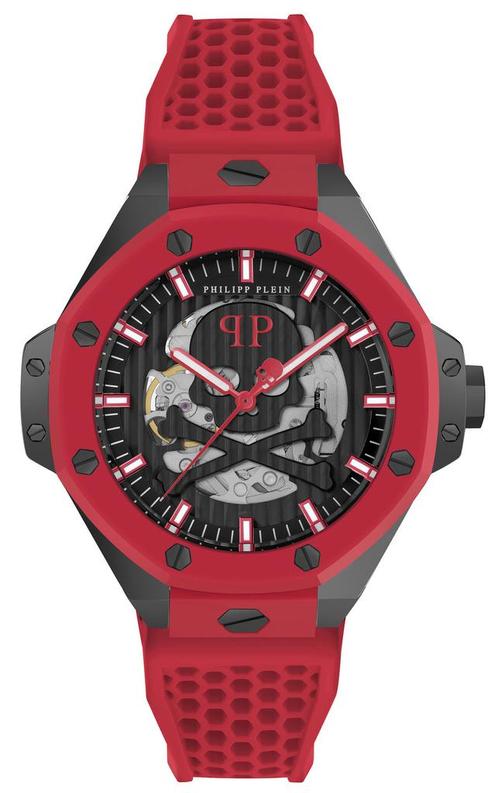 Philipp Plein PWPFA0524 Plein Skeleton Royal automatisch, Sieraden, Tassen en Uiterlijk, Horloges | Heren, Kunststof, Nieuw, Staal