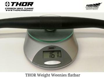 THOR Carbon MTB stuur 160/180gram, Flatbar en Riserbar beschikbaar voor biedingen