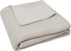 Jollein Basic Knit Nougat / Fleece 100 x 150 cm, Verzenden, Nieuw