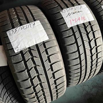 2 x Nexen 235-45-17 Winterbanden 7mm beschikbaar voor biedingen