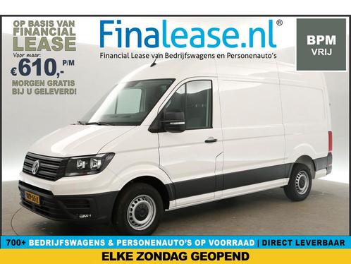 Volkswagen Crafter 30 2.0 TDI L3H3 140PK BPM Vrij PDC €610pm, Auto's, Bestelauto's, Lease, Handgeschakeld, Diesel, Volkswagen