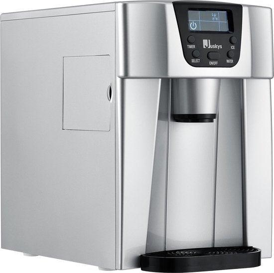 2dekans | IJsblokjesmachine - PIM200L - Grijs - Incl., Witgoed en Apparatuur, Koelkasten en IJskasten, Zo goed als nieuw, Ophalen of Verzenden