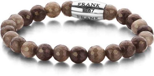Frank 1967 7FB-0060 heren armband - Edelsteen - 20 cm, Sieraden, Tassen en Uiterlijk, Armbanden, Verzenden