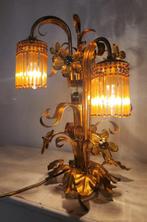 Biasca Leuchten - Biasca - Tafellamp - Metaal, Kristal, Glas, Antiek en Kunst