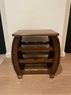 Wijnrek - Hout - Wijnrek, hout, 9 plaatsen, Antiek en Kunst, Curiosa en Brocante