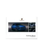 2015 PORSCHE MACAN EXCLUSIVE HARDCOVER BROCHURE DUITS, Boeken, Nieuw, Porsche, Author